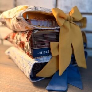 HANDMADE QUILTED BIBLE SLEEVES